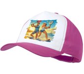 MERCHANDMANIA GORRA COLOR juego padel raquetas amigos deporte playa color cap