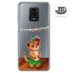 Tumundosmartphone Funda Gel Transparente para Xiaomi Redmi Note 9S / Note 9 Pro diseño Suricata Dibujos