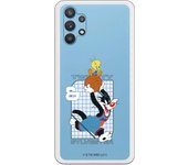 Funda original compatible con Samsung Galaxy A32 - Space Jam Sylvester y Tweety