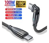 USB C To Type C Cable 100W Fast Charging Type C Cable For Samsung S20 Huawei P50 Xiaomi Macbook Laptop Charger Cord Wire 1M/2M