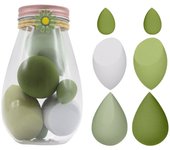6/7pcs Makeup Sponges Egg Blender Cosmetics Powder Puff Foundation  Blush Mini Puffs Make Up Sponge Beauty Tools Accessories