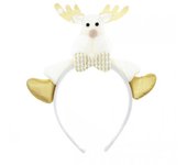 Partilandia Diadema de Reno White Christmas