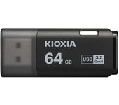 Kioxia U301 HAYABUSA NEGRO USB 3.2 64GB - Alta Velocidad de Transferencia