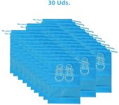 5-50PCS Shoe Organizer Shoe Organizer Clothes Transparent Hanging Bag Nonwoven Travel Portable Closet Waterproof Bag