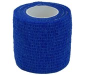 Dark blue Sports Self Adhesive Bandage Vet Wraps Tape Finger Joints Athletic Protective Kit Pet Elastic Bandage 2.5-15CM