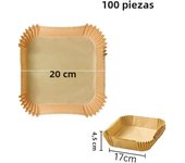 50/100/200Pcs Air Fryer Disposable Paper Non-Stick Airfryer Baking Papers Round Air-Fryer Paper Liners Paper Kitchen Accessories