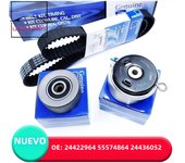 3pcs/Set Original Timing Belt Tensioner Kit For Chevrolet- AVEO CRUZE ORLANDO OPEL ASTRA ZAFIRA OEM 24422964 55574864 24436052