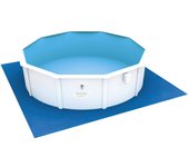 Bestway Cubierta de Suelo para Piscina Flowclear Casa Hogar Jardín Dimensiones 335 x 335 cm, 396 x 396 cm, 488 x 488 cm