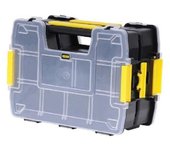 Stanley STST1-71197 pieza pequeña y caja de herramientas Negro, Blanco, Amarillo