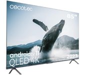 Cecotec Televisor QLED 85" Smart TV V3+ Series VQU30085+S Cecotec.
