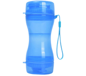 Outdoor Portable Pet Dog Water Bottle Training Food Storage Bottle PP Dogs Water Dispenser for Large Dogs Pets Accessories Stuff