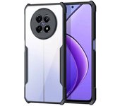 Tumundosmartphone Funda Transparente Reforzada con Borde Negro para Realme 12 5G / 12x 5G