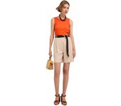 Pantalones cortos with pleges de Viscose