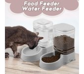 Comedero automático para mascotas, 3,5 l, dispensador de comida para perros y gatos, bebedero automático para perros y gatos.