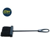 Edm Escobilla Chimenea 65x29cm Negro - Limpieza Eficiente