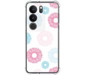 Funda Silicona Antigolpes para Vivo V29 5G diseño Flores 06 Dibujos