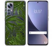 Funda Silicona Transparente para Xiaomi 12 / 12X 5G diseño Jungla Dibujos