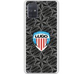 Funda original compatible con Samsung Galaxy A71 - Lugo Escudo y Fondo Estrellas