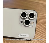 Noctilucent Camera Lens Protection For iPhone13 Pro Max Colorful Tempered Glass Lens Screen Protector For 15 Pro MAX 14pro