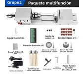 Electric Wood Mini Lathe Beads Grinding Polisher and Polishing Beading Machine Electric DIY Woodworking Buddha Pearl Lathe