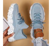 Women's Athletic Running Shoes Breathable Mesh Slip on Ruibao Chunky Sneakers with Sock Design Lightweight Couples Casual Shoes