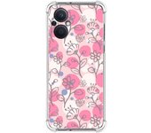 Funda Silicona Antigolpes para Oppo A96 5G diseño Flores 07 Dibujos