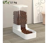 Large Capacity Pet Feeder Automatic Pet Water Dispenser for Dogs Cats Food Storage Dispenser Durable Cat Drinker Dog Feeder