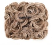 Short Messy Curly Hair Bun 6 Inch Easy Stretch Hair Combs Clip in Ponytail Extension Elegant High Quality Synthetic Hairpieces