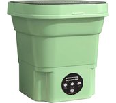 MAXWORK Lavadora 7L Mejorada de 7 Litros - Portátil - Mini Lavadora Plegable - 3 Modos - Lavandería Eficiente