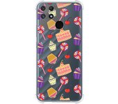 Funda Silicona Antigolpes para Realme Narzo 50A diseño Dulces 01 Dibujos