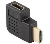 Lanberg - AD-HDMI-05 adaptador de cable de vídeo HDMI tipo A (Estándar) Negro AD-HDMI-05