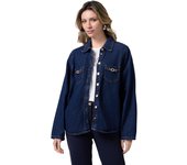Beyond-Camisa Vaquera con Cabezas metálicas