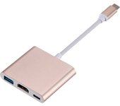 Adaptador convertidor 4K USB Hub tipo C a HDMI con cable USB 3,0/HD-MI/tipo-C para PC portátil MacBook Huawei mate 30