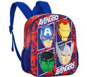 Mochila 3D The Four Vengadores Avengers Marvel 31cm. Mochila ergonómica con amplio espacio. Diseño resistente y versátil para llevar tus pertenencias con estilo.