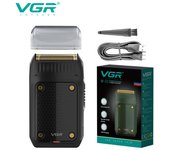 VGR Shaver Professional Razor Electric Shaving Machine Portable Beard Trimmer Rechargeable Razor Mini Shaver for Men V-353