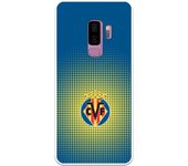 Funda original compatible con Samsung Galaxy S9 Plus | Villarreal escudo fondo trama | TPU MATE