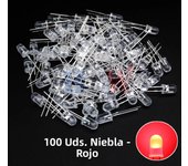 100PCS/LOT 5mm LED Diode F5 Assorted Kit IBUW White Green Red Blue Yellow Orange Pink Purple Warm White DIY Light Emitting Diode