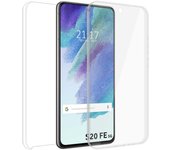 Funda Doble Transparente Pc + Tpu Full Body 360 para Samsung Galaxy S21 FE 5G