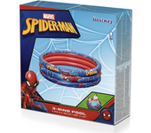 Piscina Hinchable - Spiderman - A partir de 2 años - Piscina de 3 Anillos - 122x30 cm | XHC BRICO | Marca Bestway