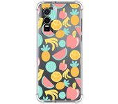 Funda Silicona Antigolpes para Vivo Y76 5G diseño Frutas 02 Dibujos