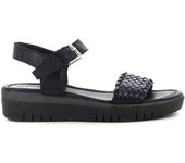 CASAS COLLECTION Sandalias de cuña NANY de color Negro