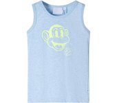 Camiseta de tirantes Azul Claro