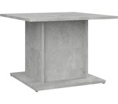vidaXL Mesa de centro madera de ingeniería 55,5x55,5x40 cm Blanco, Negro, Roble Sonoma Mesita de Salón o Comedor o Auxiliar Mesa de Café Meuble Salón
