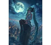 Singer Miku DIY Diamond Painting Kawaii idol 5D Diamond Embroidery Cross Stitch Second Dimension Girl Mural Home Decoration