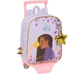 SAFTA  MOCHILA CON CARRO 805 WISH - Mochila Escolar Licencia Oficial - Diseño Ergonómico - Amplio Espacio de Almacenamiento - Bolsillos Multifuncionales
