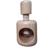 CASCANUECES ARTESANAL DE MADERA. Artesanos de España. Exclusivo. Trenca anous de fusta. De Biosa.
