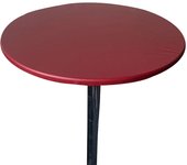 Round Fitted Tablecloth Table Cover Waterproof Oilproof Mat Kitchen Dinning Placemat Stretch Anti-sewage Plastic Multcolor Pad