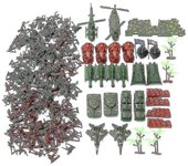 270pcs Military Model Playset Toy Soldiers Army Men Figures & Accessories Toy