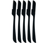 Karsyngirl 5/10Pcs Facial Face Razor Eyebrow Trimmers Blades Shaver Knife Blade Eye Brow Shaping Hair Remover Tools