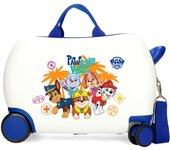 Patrulla Canina Maleta Correpasillos ABS Rígida Pawsome Vibes Blanco